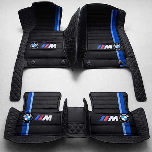 Zestaw premium dywaników samochodowych z wykończeniem skórzanym – czystość i elegancja każdego dnia