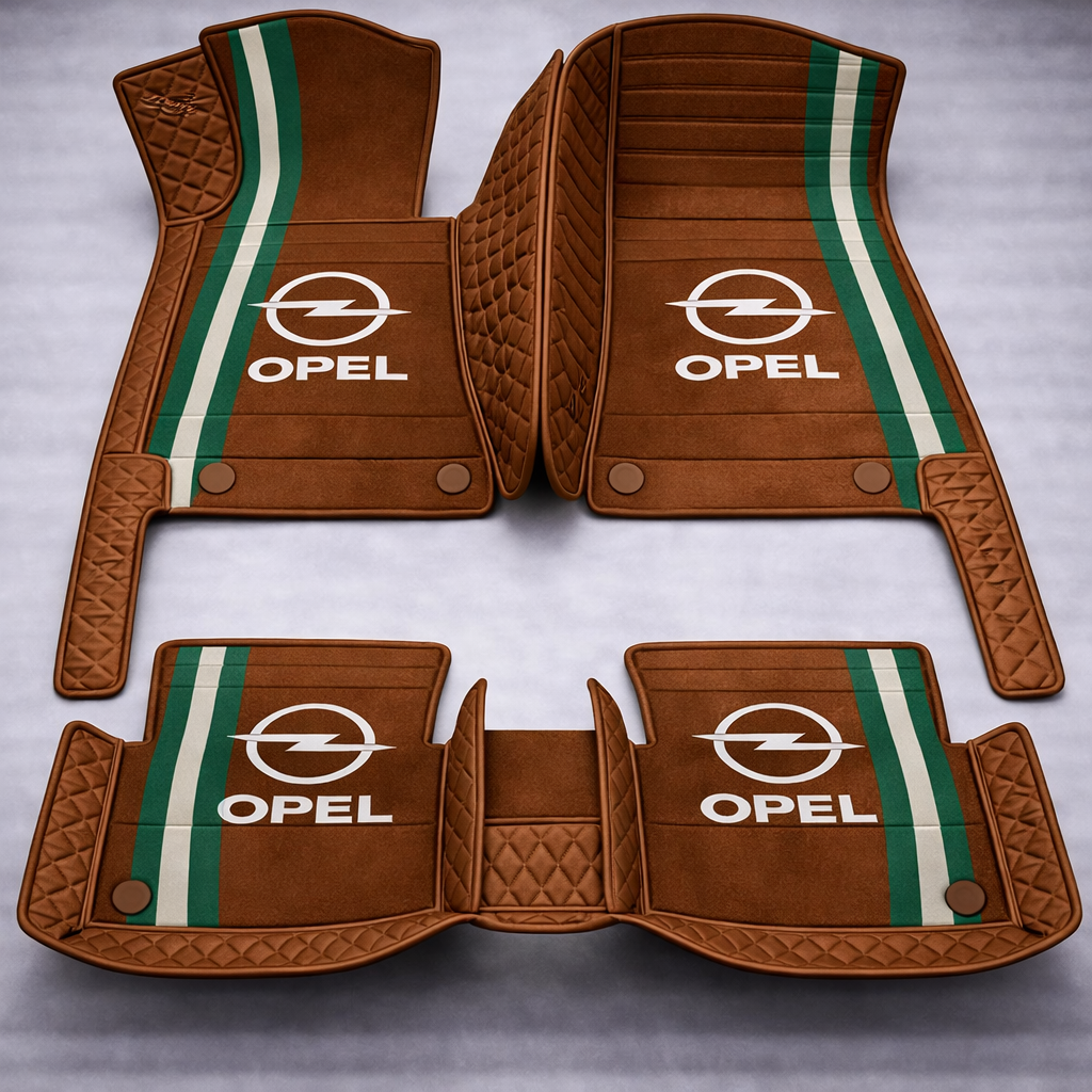 Zestaw premium dywaników samochodowych z wykończeniem skórzanym – czystość i elegancja każdego dnia