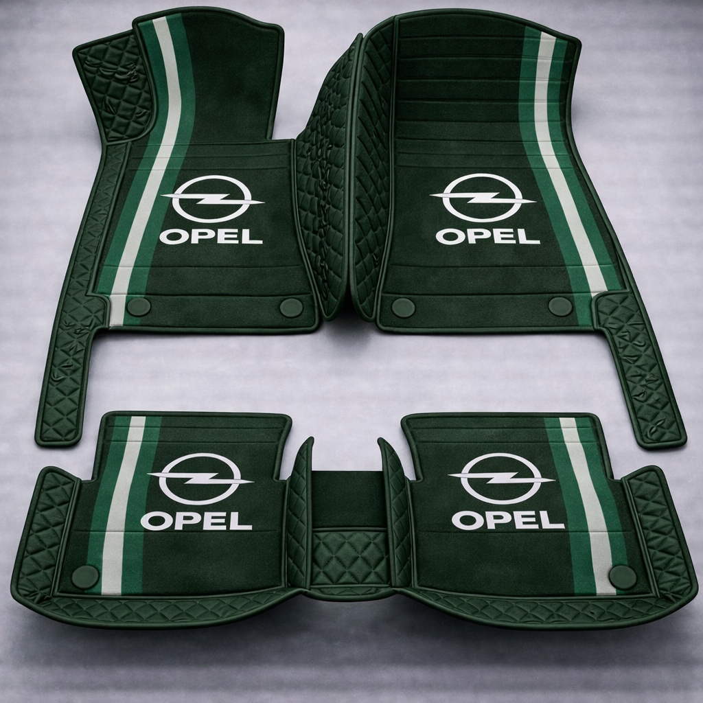 Zestaw premium dywaników samochodowych z wykończeniem skórzanym – czystość i elegancja każdego dnia