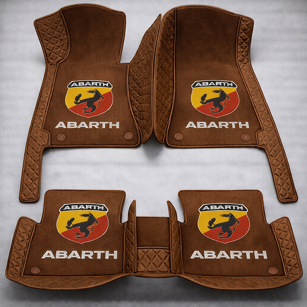 Zestaw premium dywaników samochodowych z wykończeniem skórzanym – czystość i elegancja każdego dnia