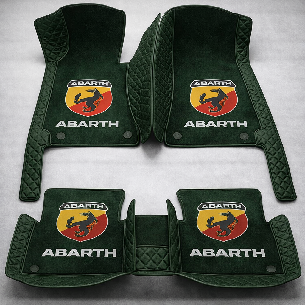 Zestaw premium dywaników samochodowych z wykończeniem skórzanym – czystość i elegancja każdego dnia