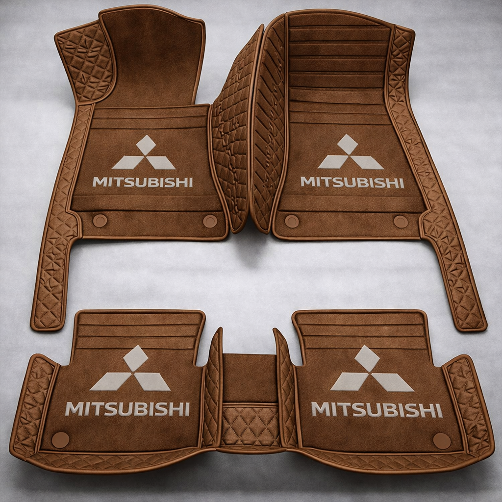 Zestaw premium dywaników samochodowych z wykończeniem skórzanym – czystość i elegancja każdego dnia