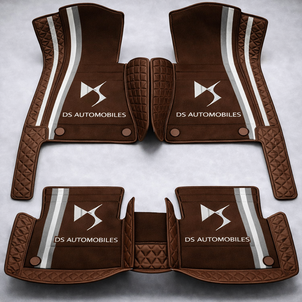 Zestaw premium dywaników samochodowych z wykończeniem skórzanym – czystość i elegancja każdego dnia