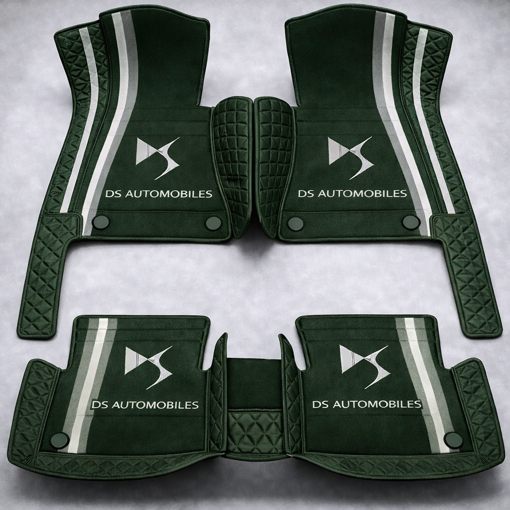 Zestaw premium dywaników samochodowych z wykończeniem skórzanym – czystość i elegancja każdego dnia