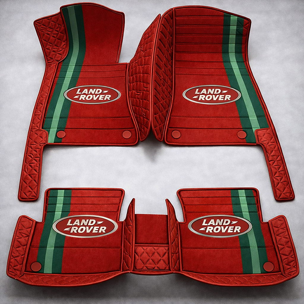 Zestaw premium dywaników samochodowych z wykończeniem skórzanym – czystość i elegancja każdego dnia