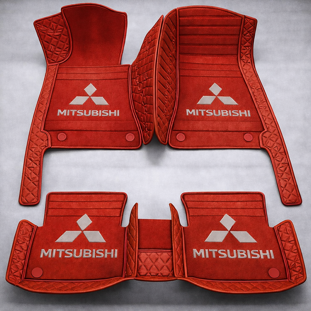 Zestaw premium dywaników samochodowych z wykończeniem skórzanym – czystość i elegancja każdego dnia